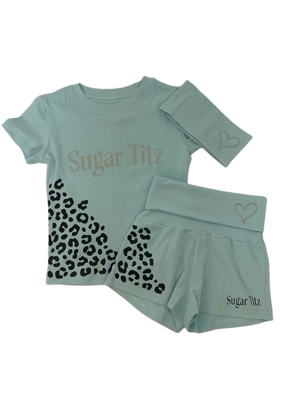 Blue SugarTitz set