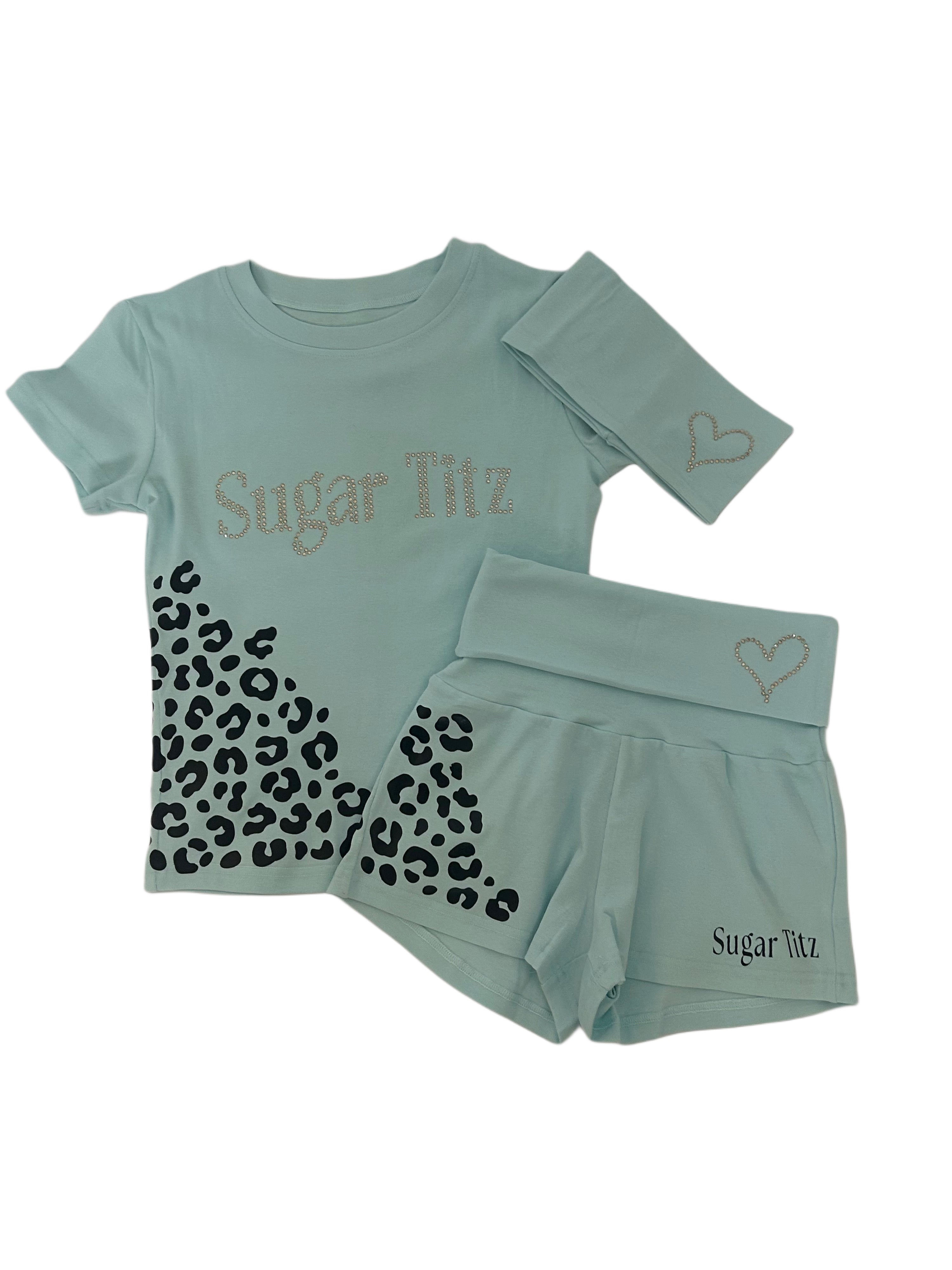 Blue SugarTitz set